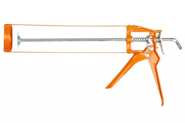 Silikono pistoletas oranžinis