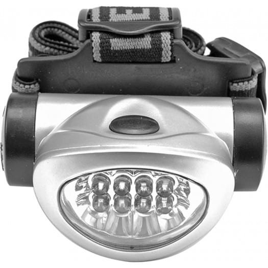 LED prožektorius, ant galvos (8 led)