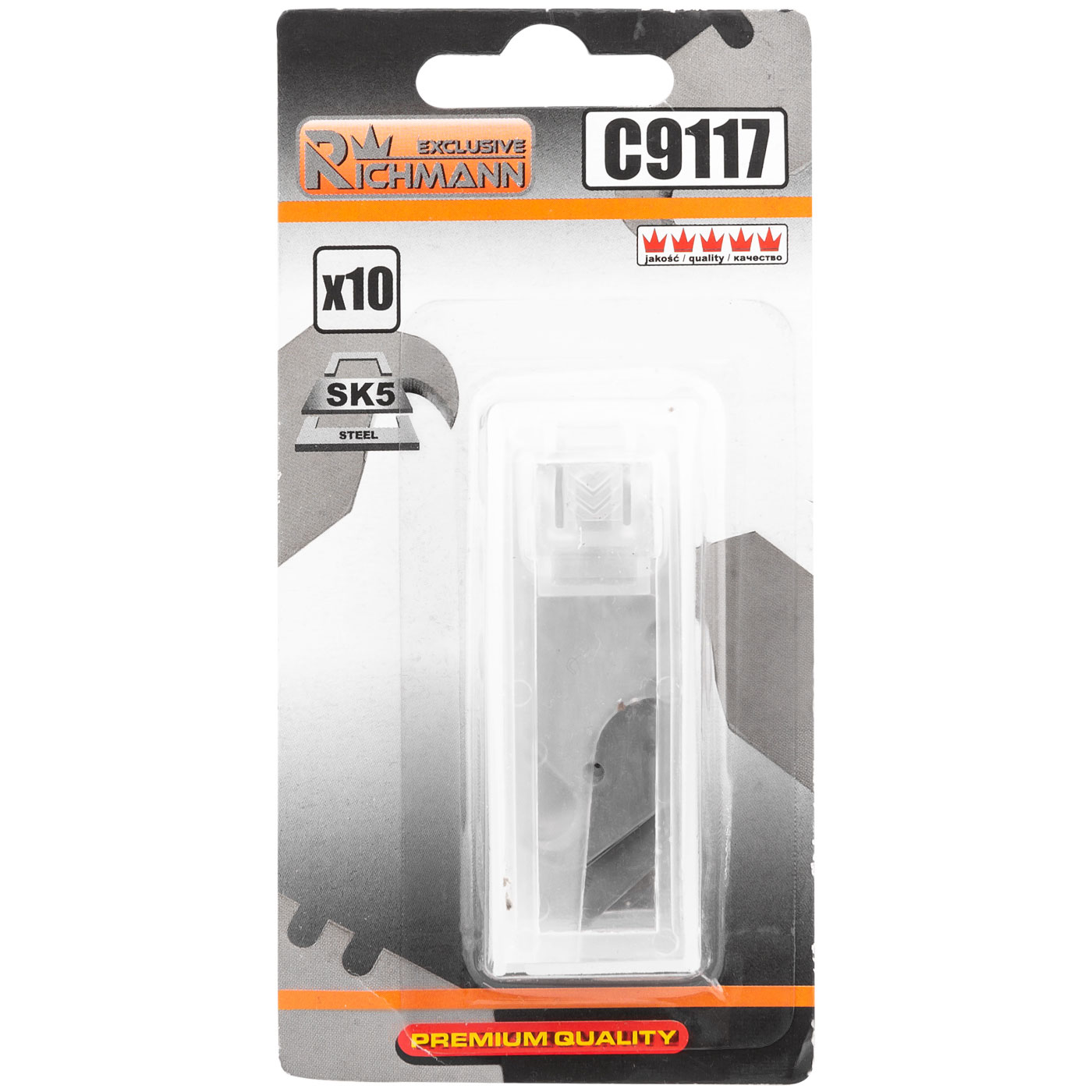 Lenkta trapecinė geležtė „Richmann