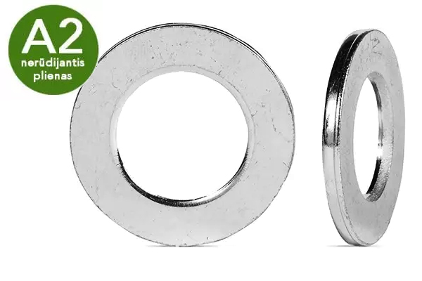 DIN125 Poveržlės siauros A2