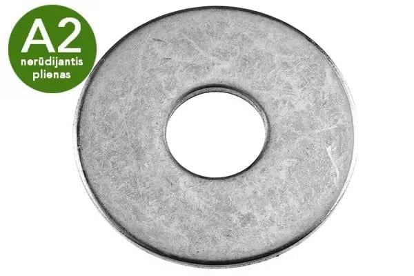 Poveržlės plačios DIN9021 A2