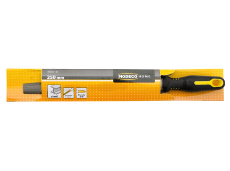 Dildė metalui pusapvali 250mm