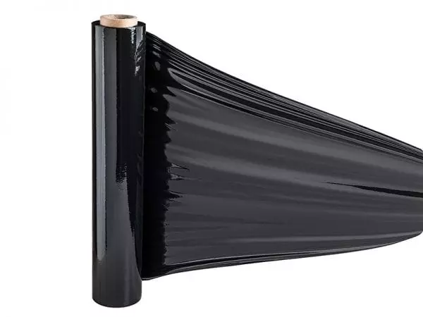 Pakavimo plėvelė 17mikr. x 450mm x 150m (juoda)