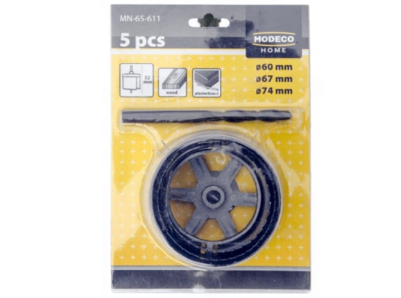 Gręžimo karūnų komplektai medžiui/gipsui