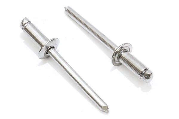 Kniedės plieninės PL/PL