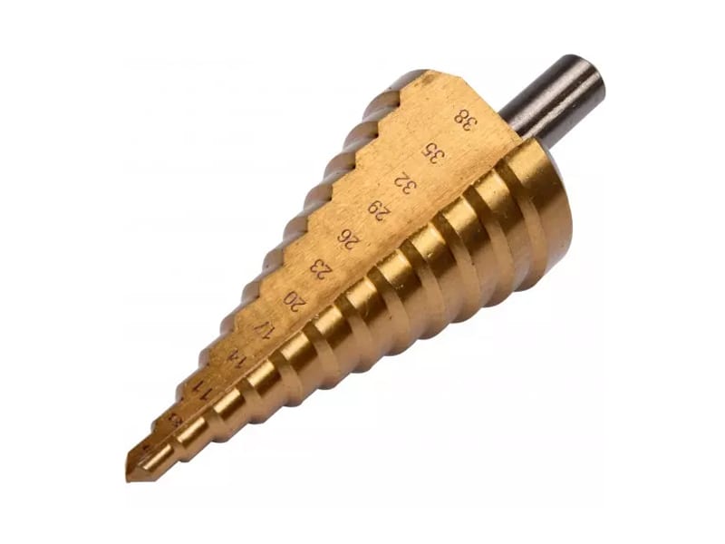 Pakopinis grąžtas 6 - 38mm (12 žingsnių) YATO