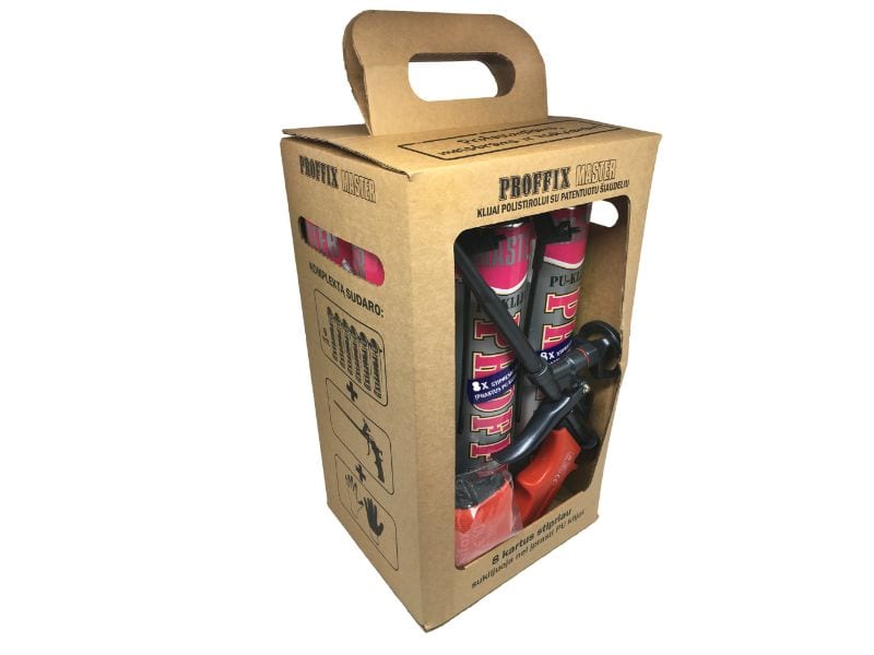 PU-klijai Proffix master (Komplektas)