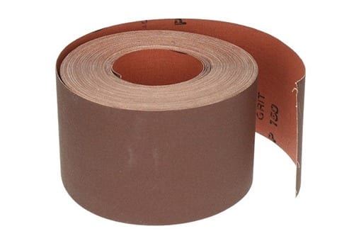 Šlifavimo audinys juostomis