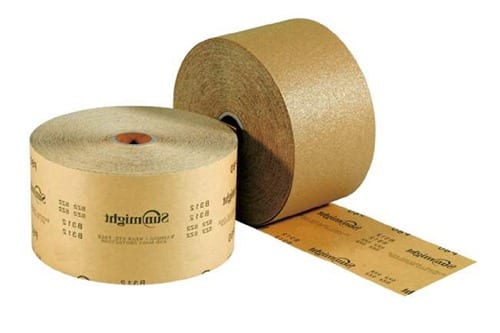 Šlifavimo popierius juostomis matuojamas