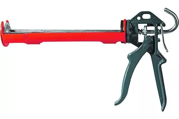 Silikono pistoletas raudonas