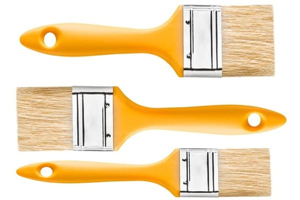 Teptukas dažymui plokščias Hardy