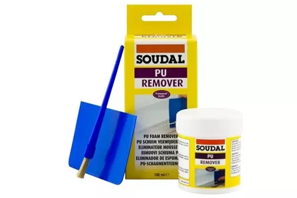 Montavimo putų valiklis PU Remover 100 ml