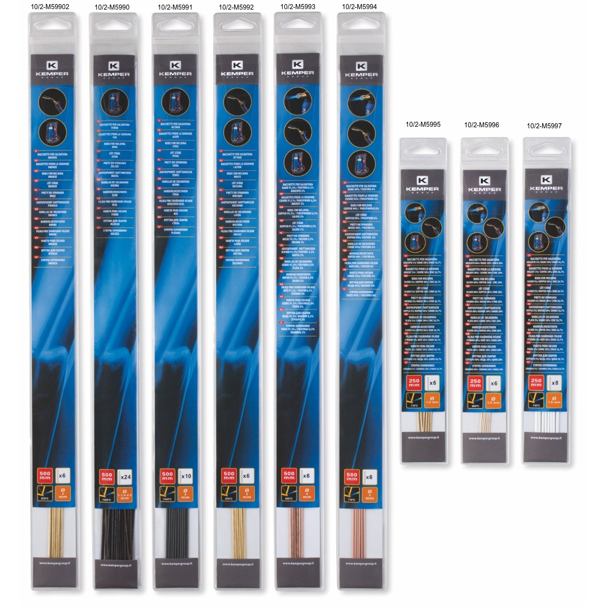 Lydmetalis variui „KEMPER