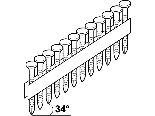 Ankerinės vinys juostose 4 x 40 (1200)