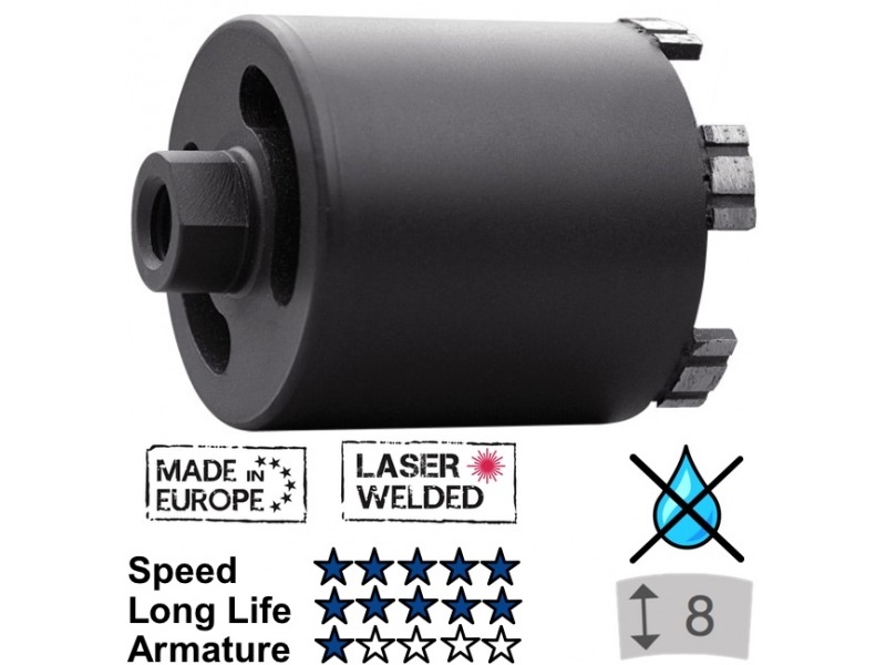 Deimantinė rozečių karūna Samedia DAM 68