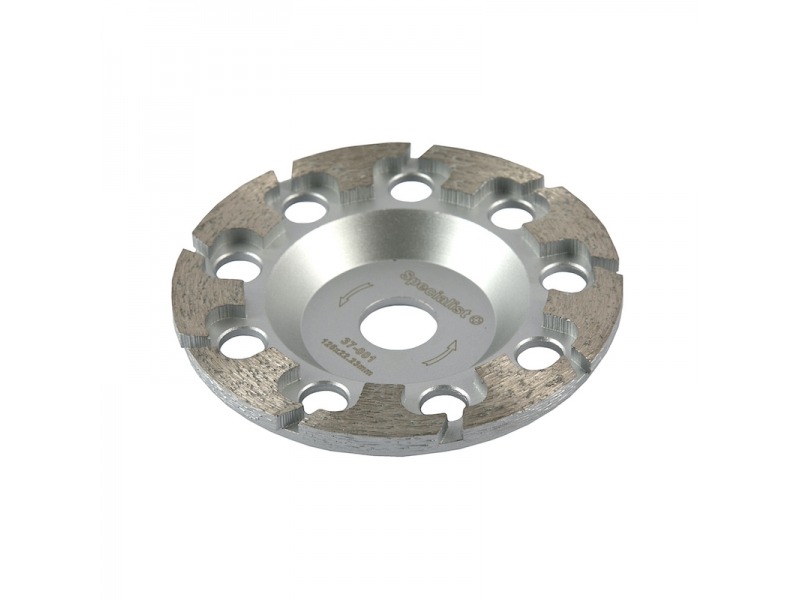 Deimantinė šlif. lėkštelė 125*22 2 eilių