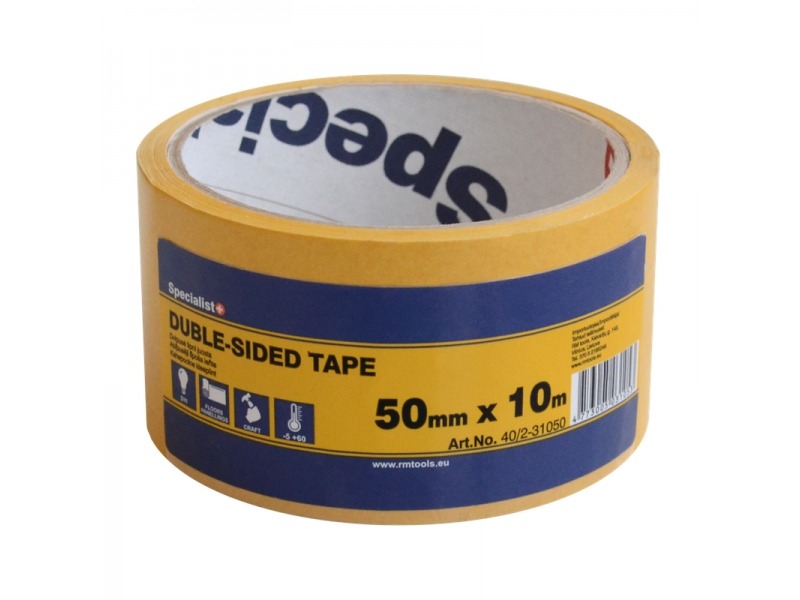 Dvipusė lipni juosta 50mm x 10m