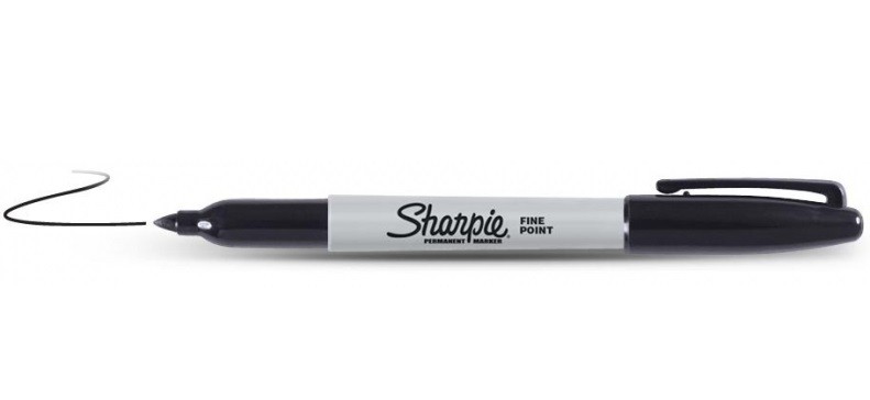Markeris Sharpie Fine juodas
