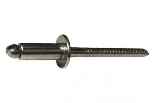 Kniedės nerūdijančio plieno