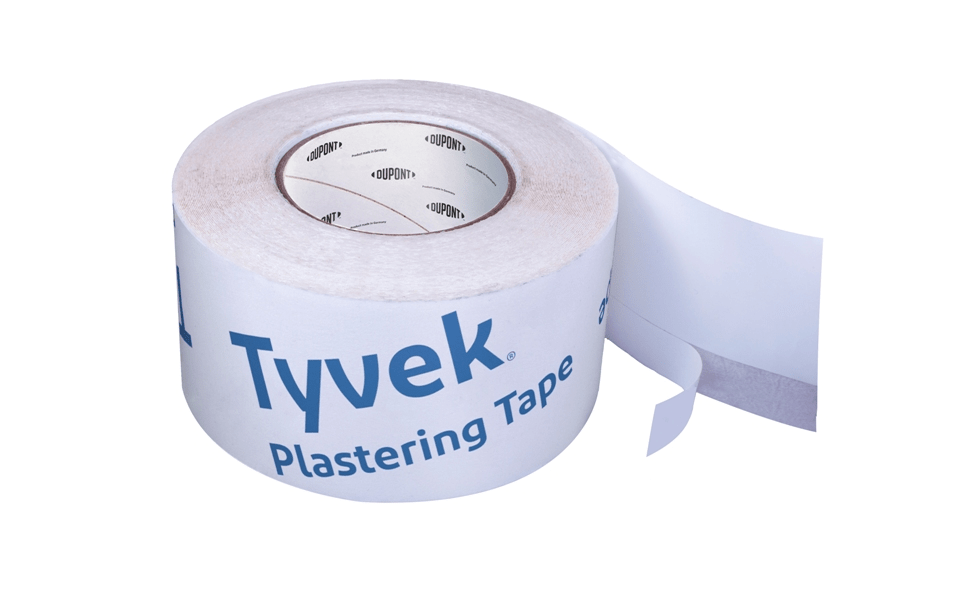 Tinkuojama juosta TYVEK, pilno lipnumo 80mm x 25m