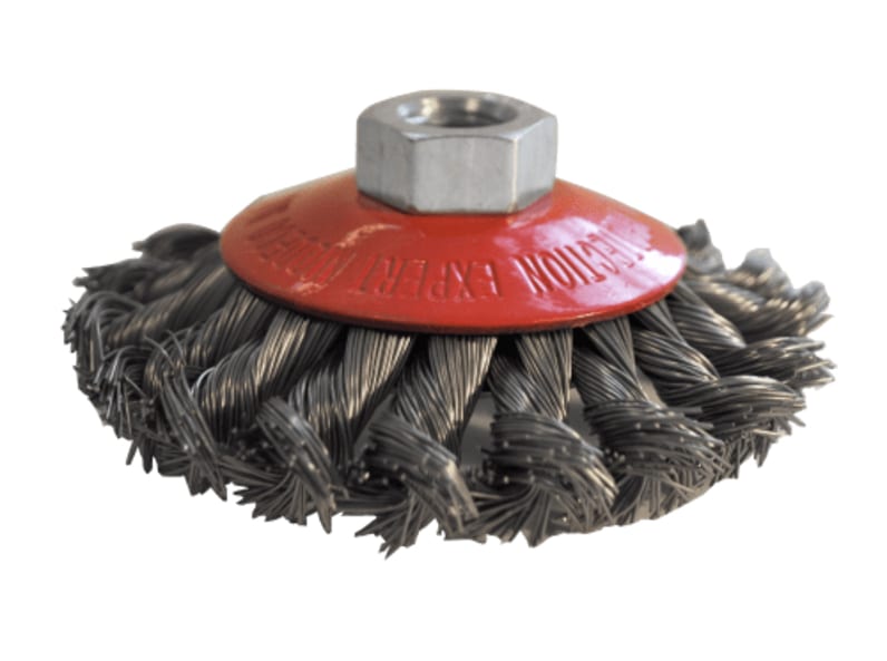 Šepečiai metalo šlifavimui 100mm